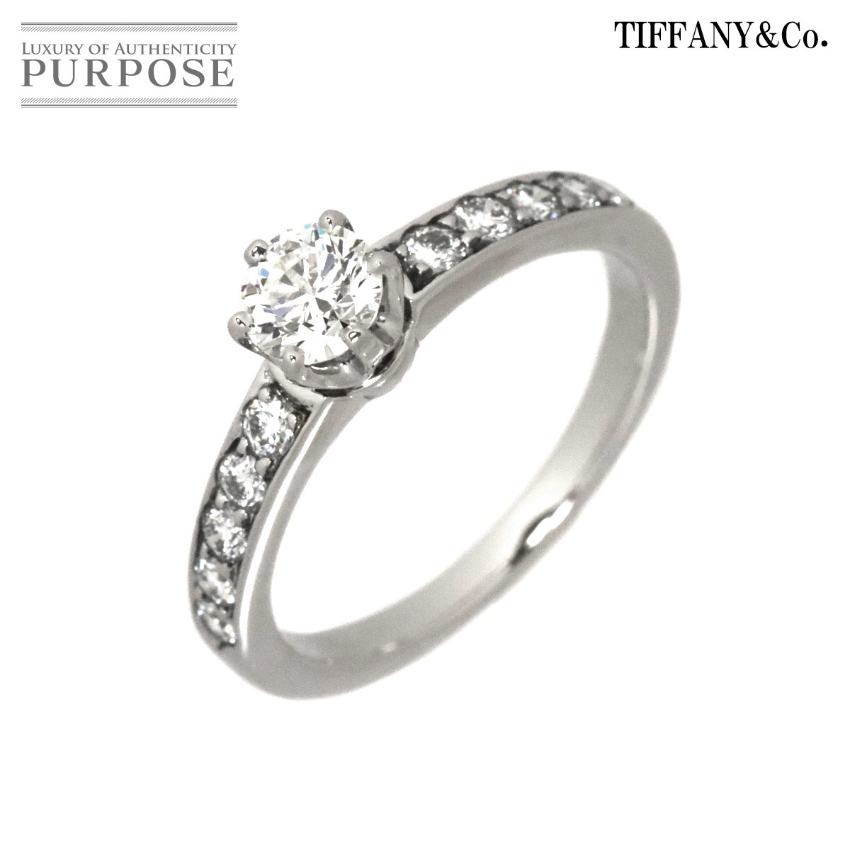 ティファニー TIFFANY&CO. ソリティア チャネルセッティング ダイヤ 