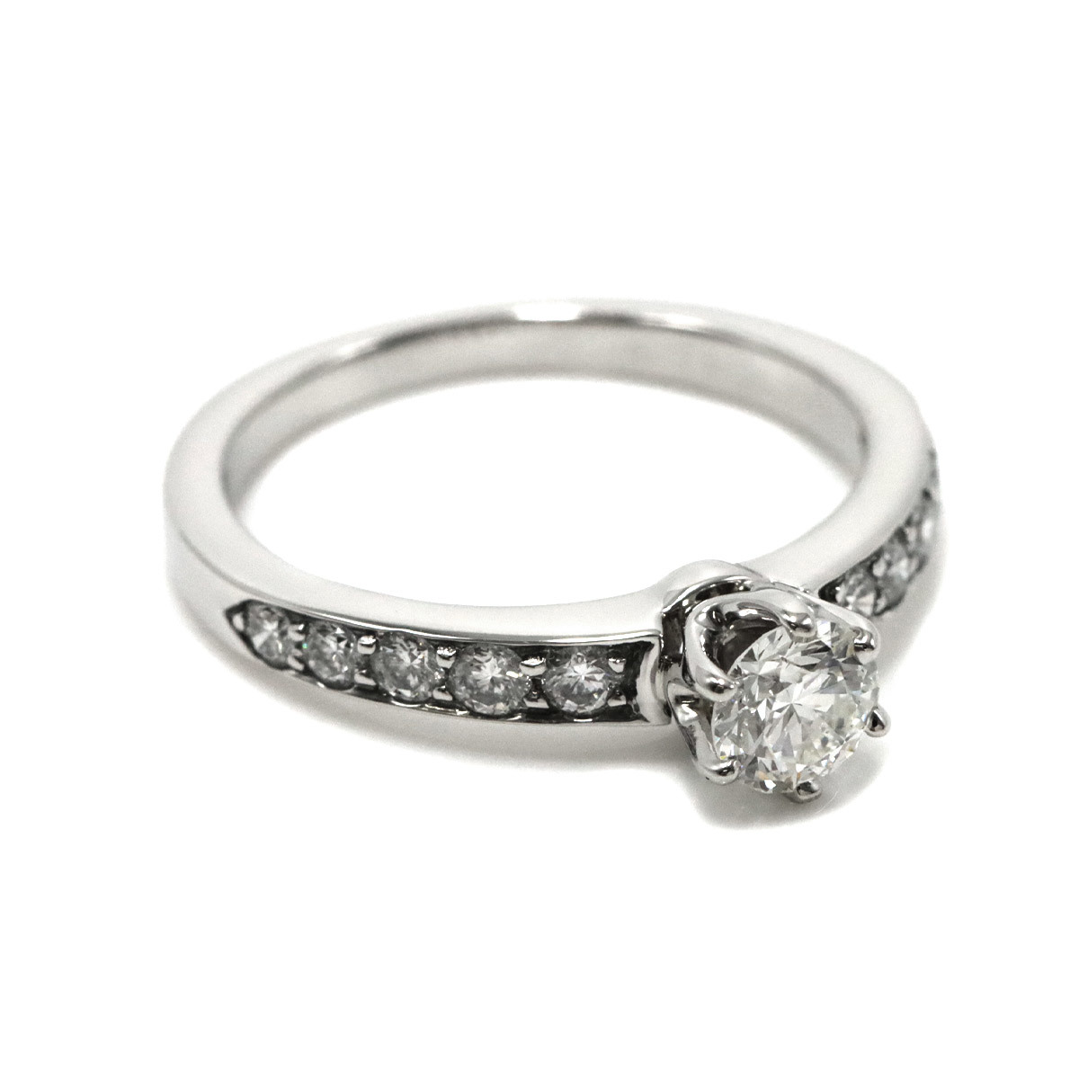 ティファニー TIFFANY&CO. ソリティア チャネルセッティング ダイヤ 