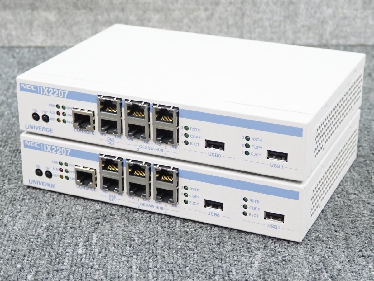 NEC UNIVERGE IX2207 2台セット