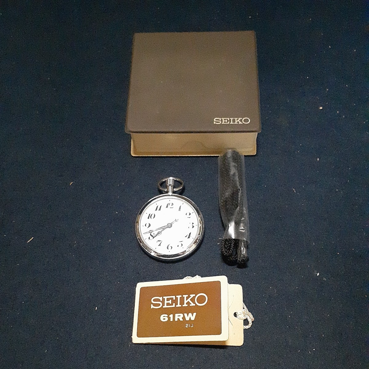 SEIKO セイコー 服部時計店 機械式懐中時計 手巻ポケットウォッチ 