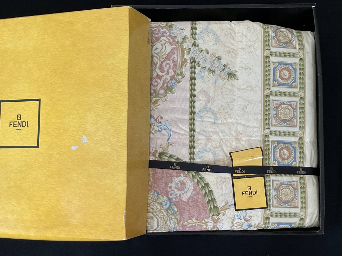 FENDI フェンディ 肌掛け羽毛布団 ダウン50％ 150×210cm - 日本製 