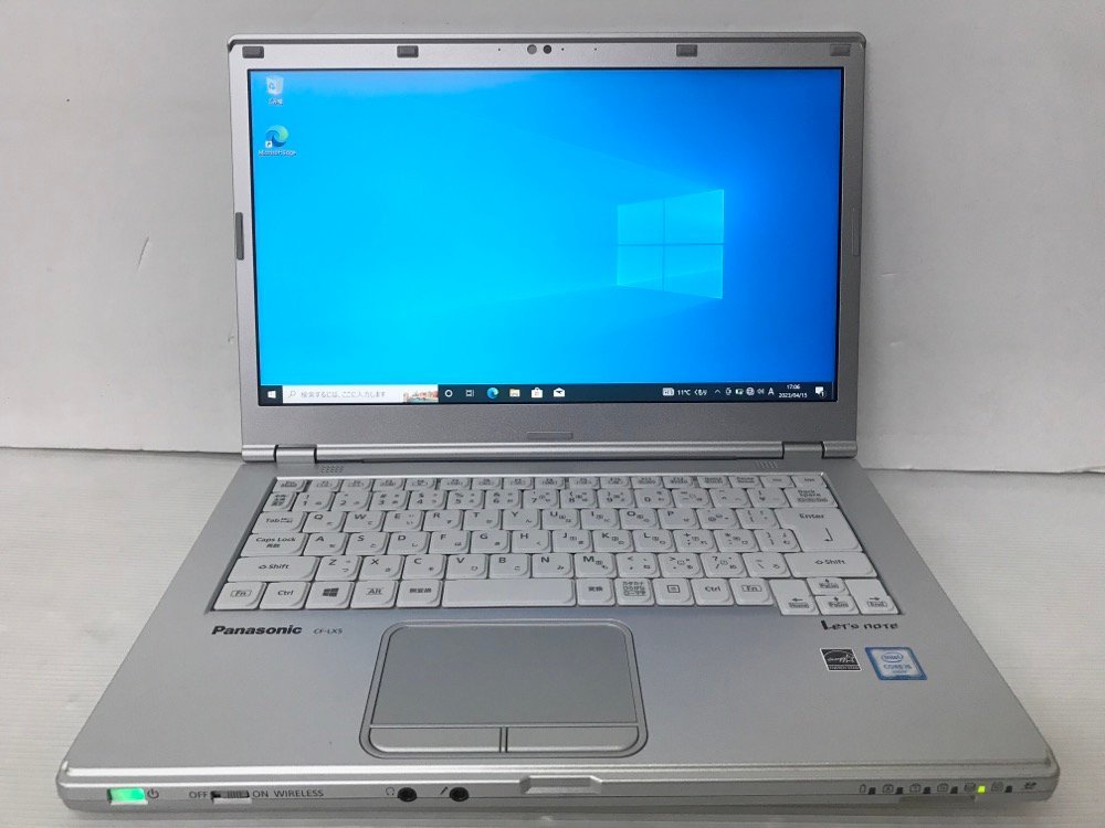 ●フルHD 14型ビジネスノート Panasonic Let's note CF-LX5 ②(Core i5-6200U 2.3GHz/4GB/320GB/DVD/Wi-Fi/Webカメラ/Windows10 Pro)