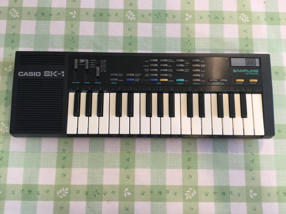 【本体のみ】 CASIO SK-5 サンプリングキーボード 本体のみ】 CASIO SK-5 サンプリングキーボード 本体のみ】 CASIO SK-5