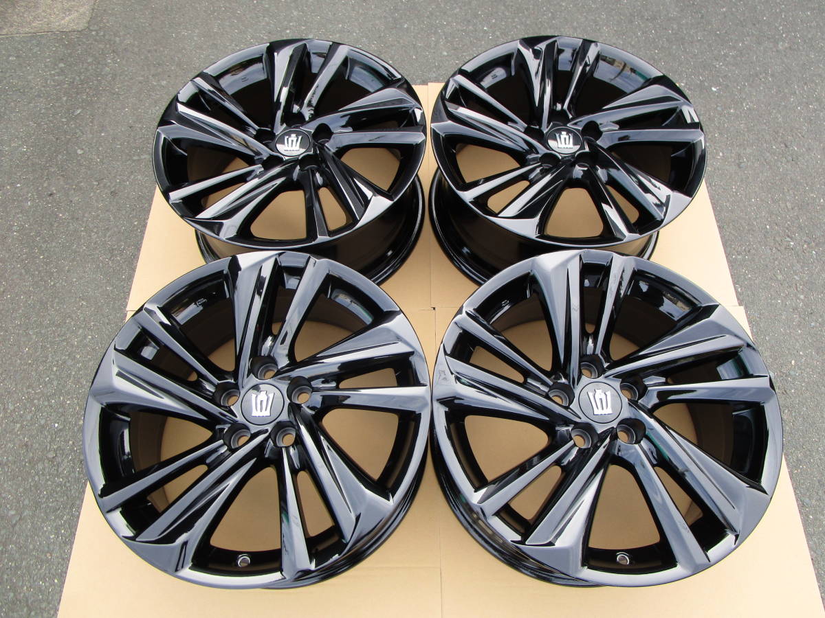 美品トヨタ 220クラウン RS アドバンス 純正 18インチ 8J +40 PCD114.3 