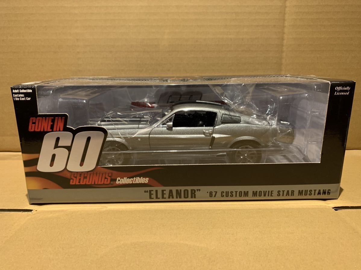 60セカンズ 1/18 エレノアグリーンライト シェルビーマスタング