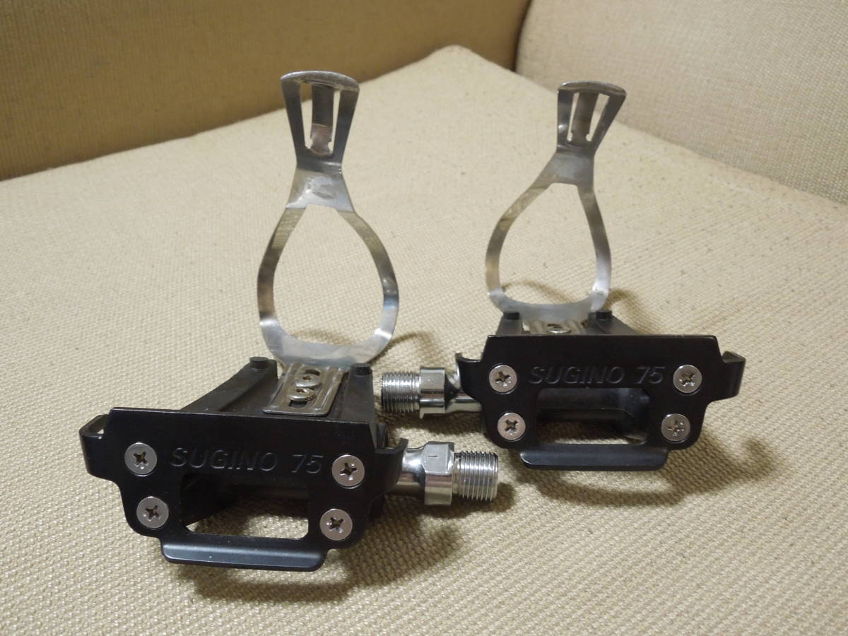 SUGINO 75 カーボン ペダル CARBON スギノ ロード 競輪 ピスト