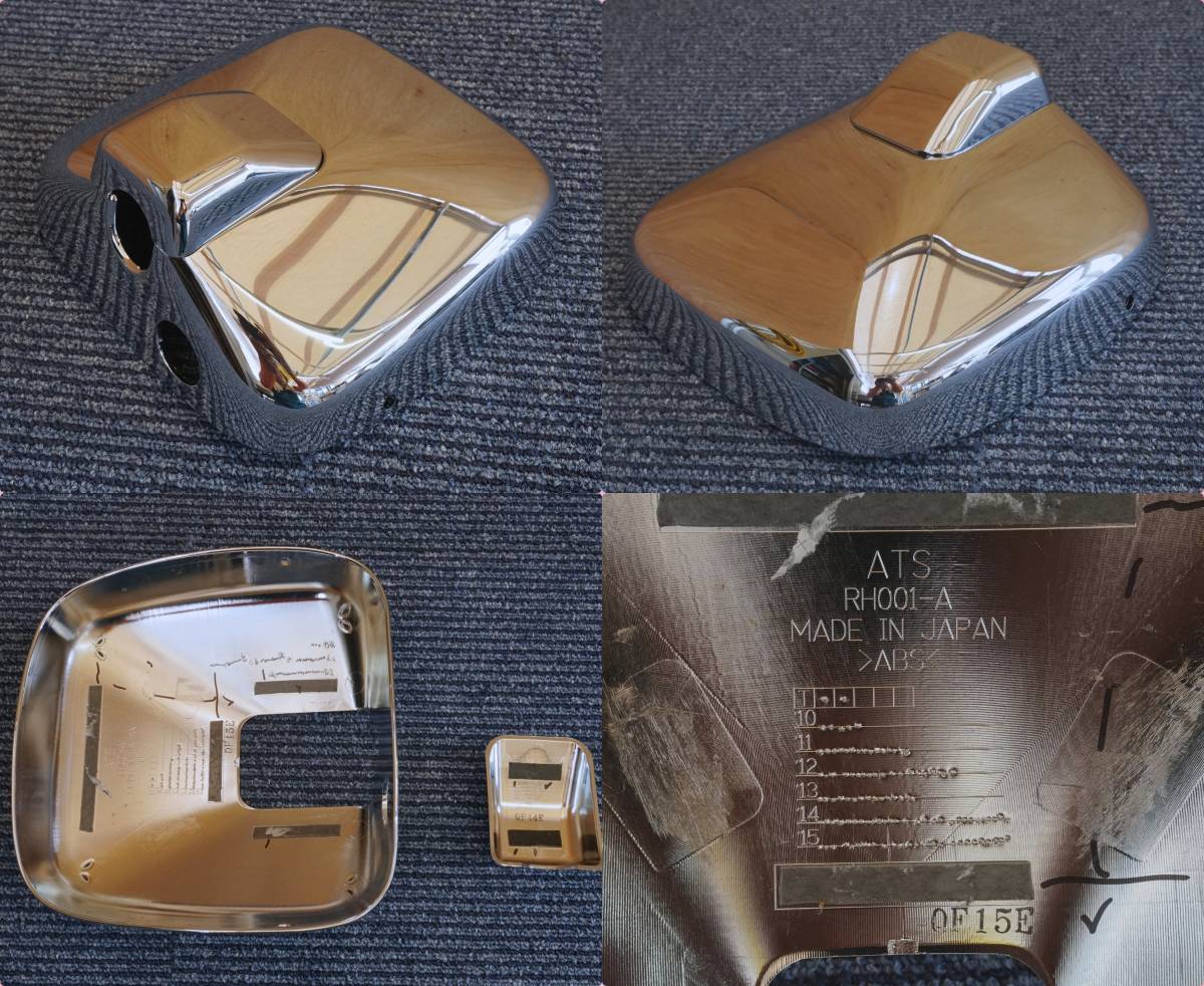 HINO 日野 純正品 プロフィア グラプロ メッキ ミラーカバー 美品 