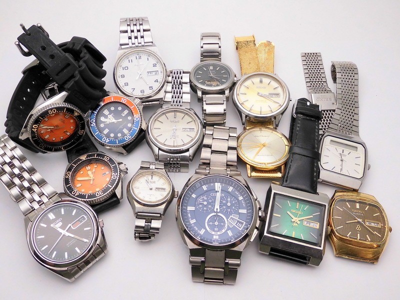 1000円スタート 腕時計14点まとめ CITIZEN ECO-DRIVE H610-T018050/6628-S82736/SEIKO チャンピオン 15026E/ロードマチック 他 [4-6] R707
