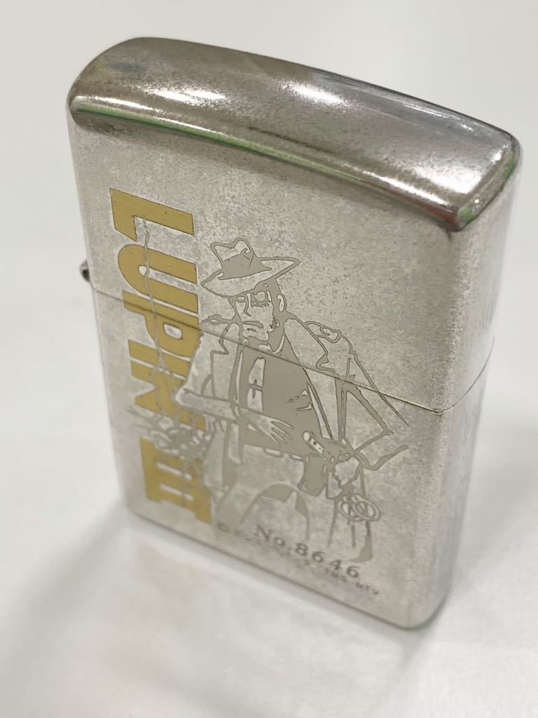 ZIPPO ジッポ LUPIN ルパン三世限定 銭形警部 シリアルNO8646 オイル 