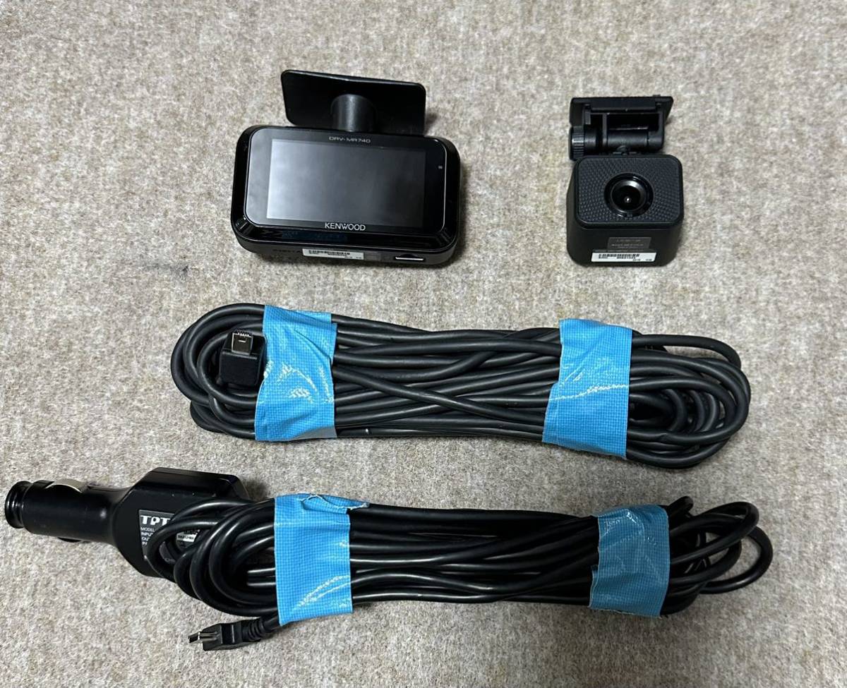 KENWOOD ケンウッド DRV-MR740 ドライブレコーダー 2019年製 miniSDカード付 中古品