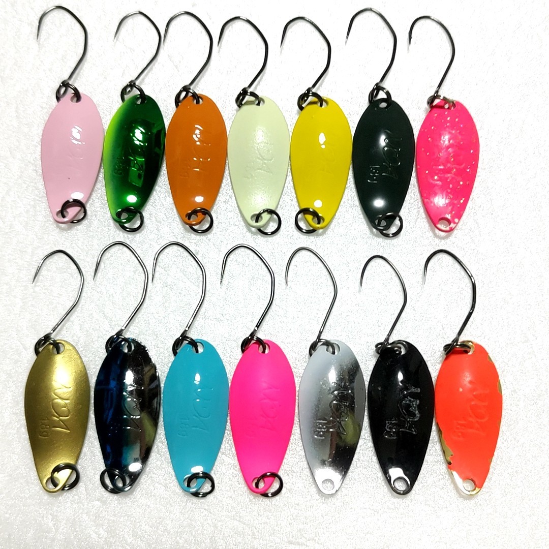 ②【中古】ロデオクラフト ノア Noa 1.8g 14枚セット エリア 管釣り