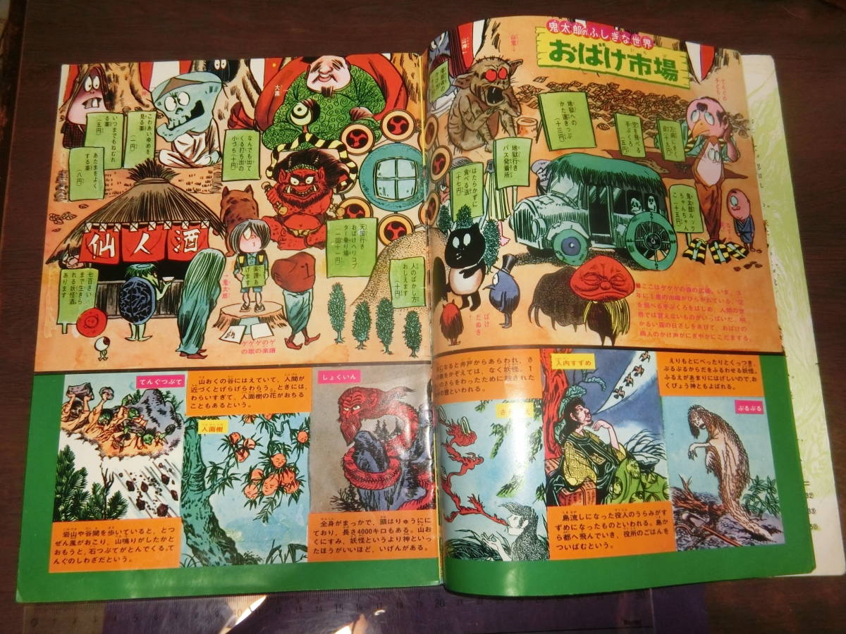 水木しげる奇妙な世界、妖怪百物語・絵で見るお化け百科「50頁、全項