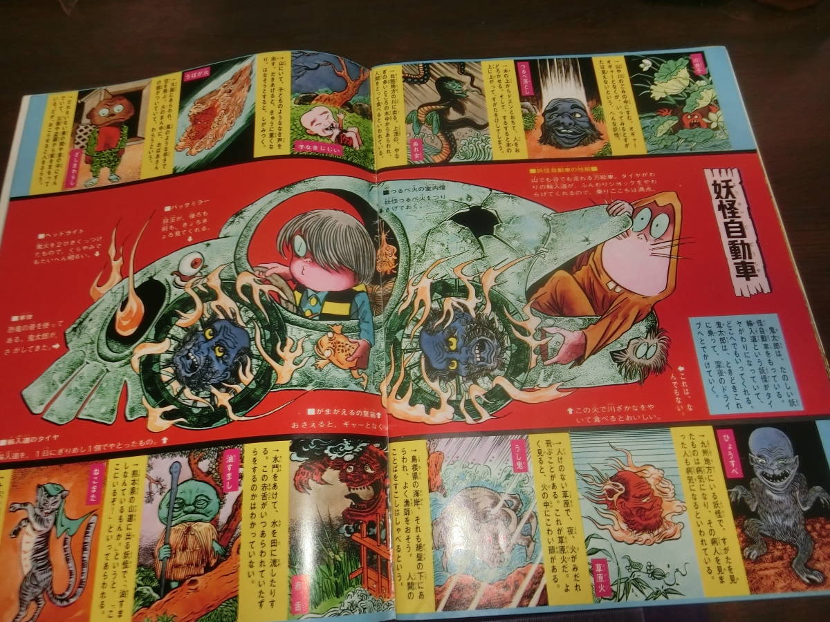 水木しげる奇妙な世界、妖怪百物語・絵で見るお化け百科「50頁、全項