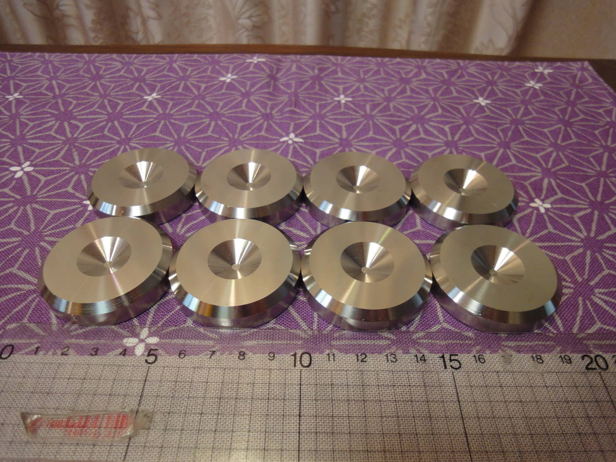 ステンレス インシュレーター(スパイク受け) 8個 (送料無料)