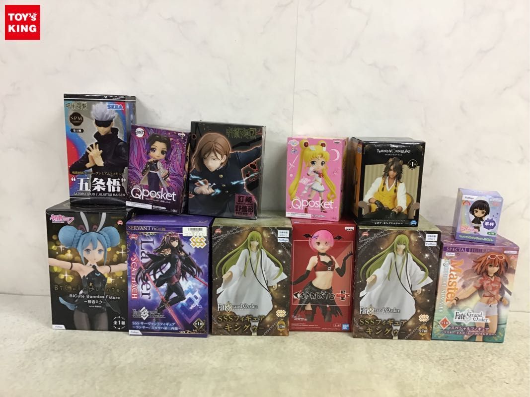 フィギュア　7体　まとめ売り 大人気，HOT】 1円〜 同梱不可 ジャンク SSSフィギュア等 Fate、Re