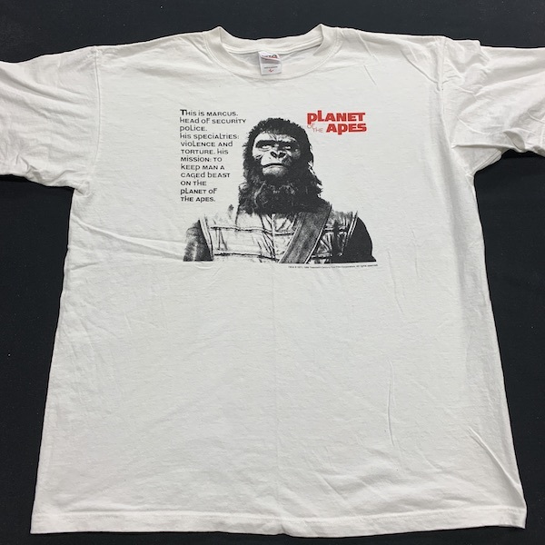 猿の惑星 Tシャツ 90s ヴィンテージ コピーライト モスキートヘッド 