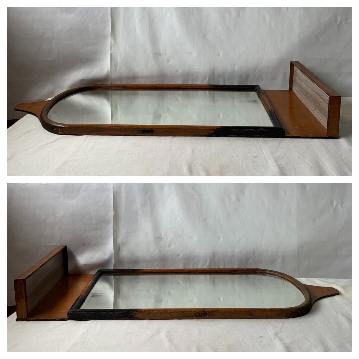 昭和レトロ 木枠姿見 鏡 壁掛け 【公式通販】