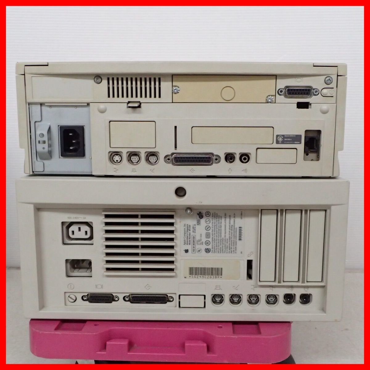 ◇Apple Macintosh IIvi M1350 + Performa 6260 本体 マッキントッシュ