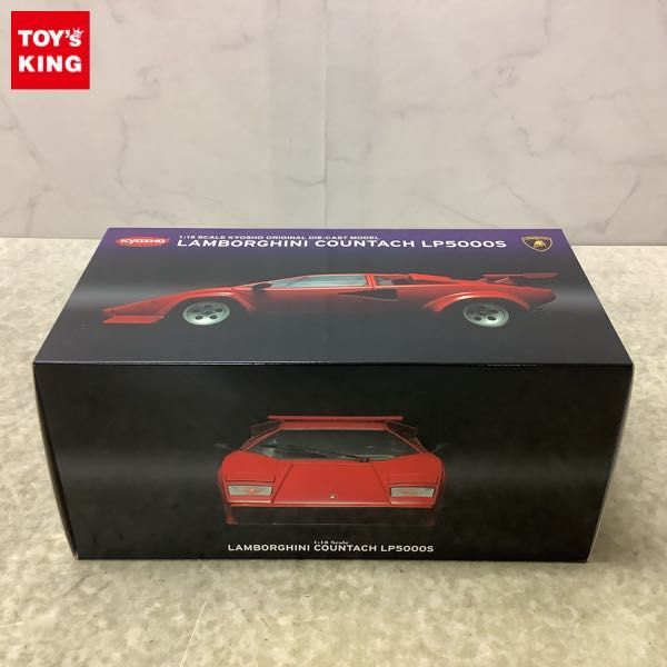 1円〜 京商 1/18 ランボルギーニ カウンタック LP5000S レッド