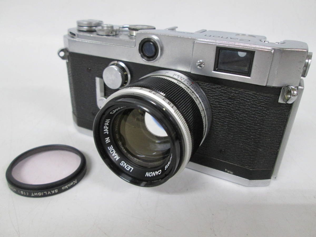 Canon Camera Company Inc Japan フィルムカメラ CANON LENS 50mm 1:1.2
