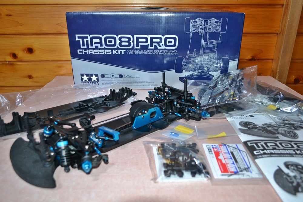 タミヤ TA08 PRO シャーシキットのみ（中古品） タミヤ TA08シャーシPRO シャーシキット 中古品 オマケ付き TA08