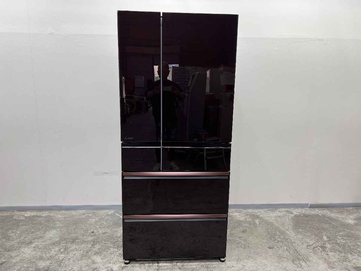 美品】三菱電機 ノンフロン冷凍冷蔵庫 MR-WX70E-BR 700L/139kg 2020年 