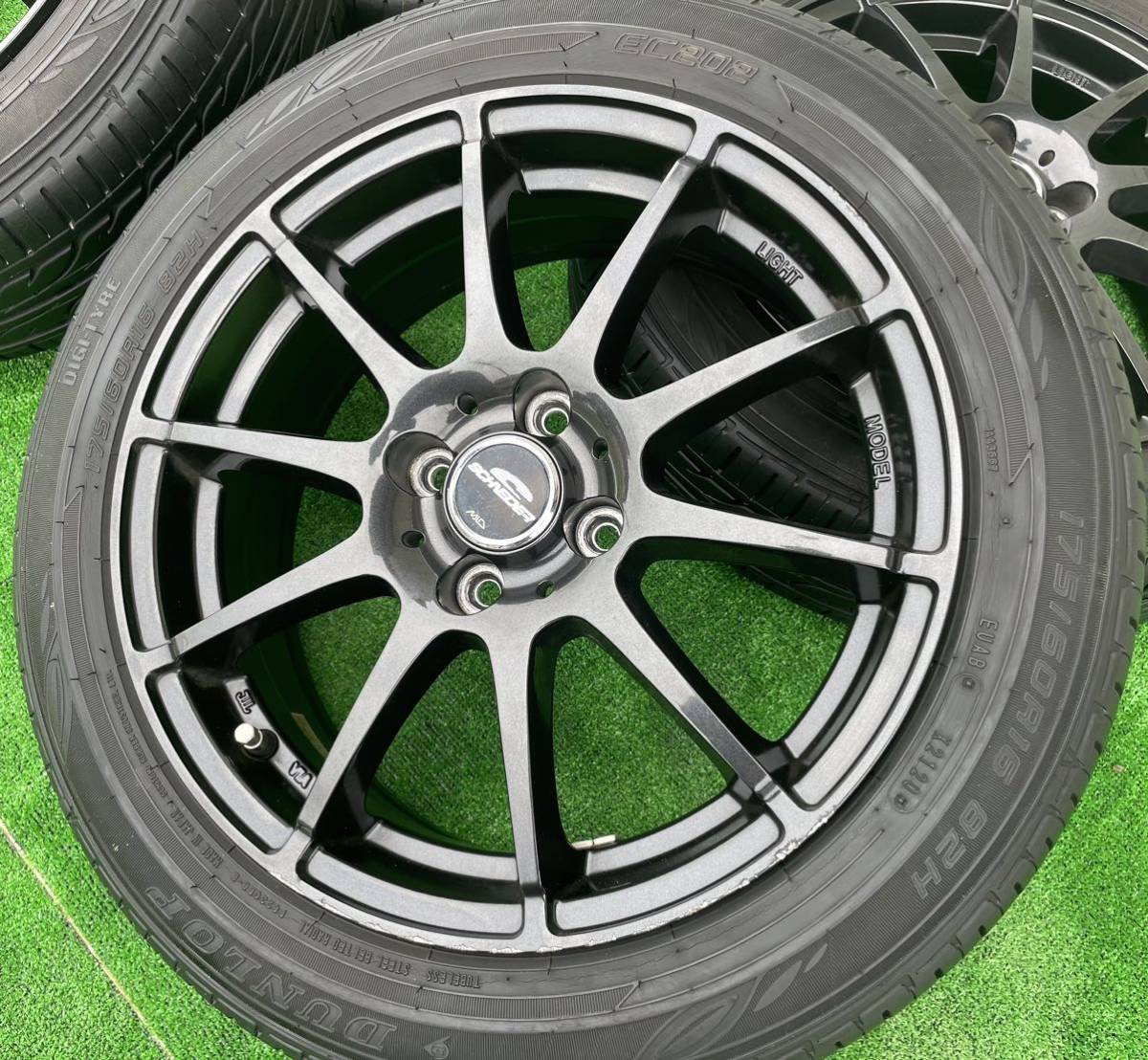 A-TECH SCHNEDER 16インチタイヤ ホイール4本 6J 4穴 +43 PCD 100 2020 