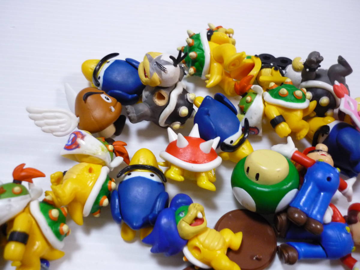 L管01]フィギュア チョコエッグ スーパーマリオ まとめ 大量セット 