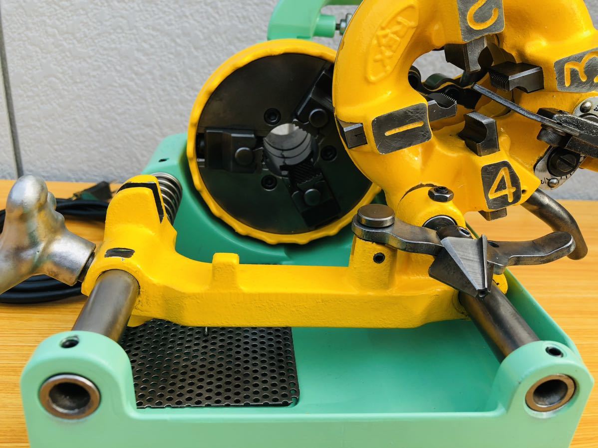 REX レッキス N20AⅢ ねじ切り機 中古現状品 動作確認済み.... - #送料無料