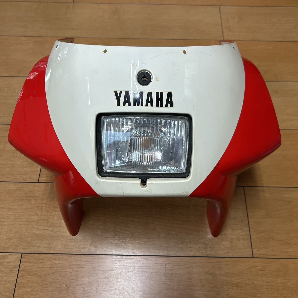 YSR50 マルボロカラー　純正 アッパーカウル　ヘッドライトセット　美品