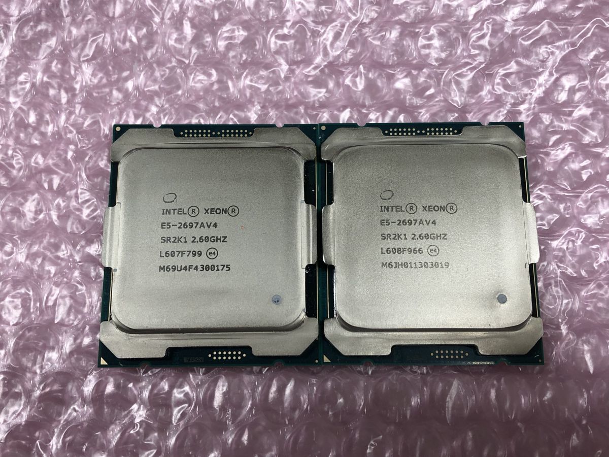Intel Xeon E5-2697A v4 SR2K1 動作確認済み 2個セット