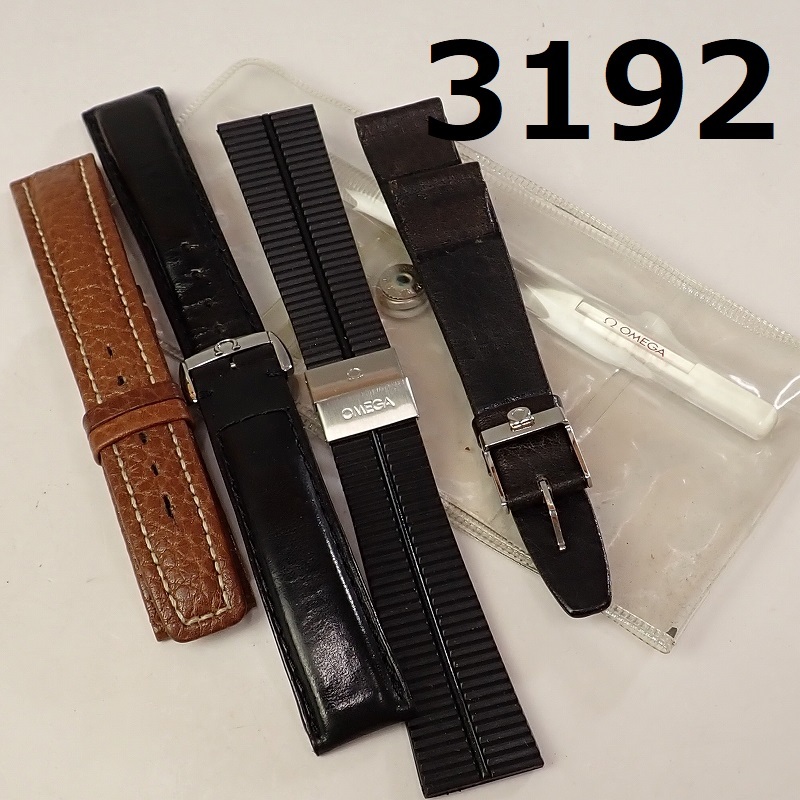 AC-3192　オメガ　時計　パーツ　ベルトなどまとめて