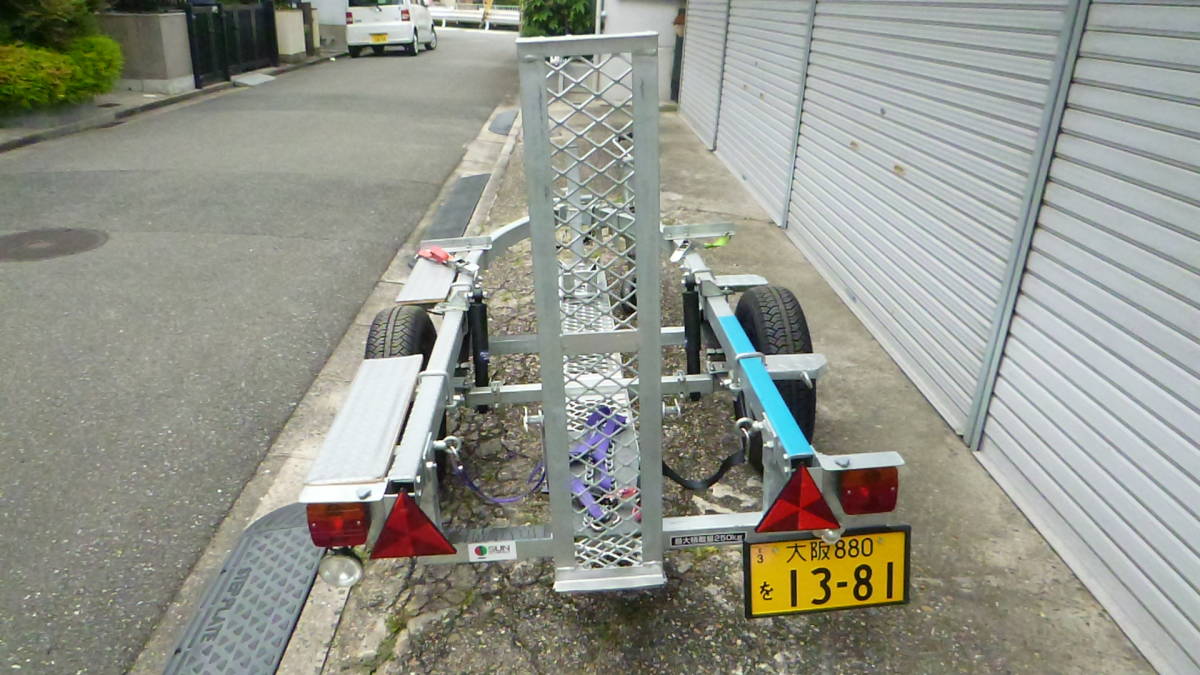 サントレックス、バイクトレーラー サントレックス TR-B バイク専用