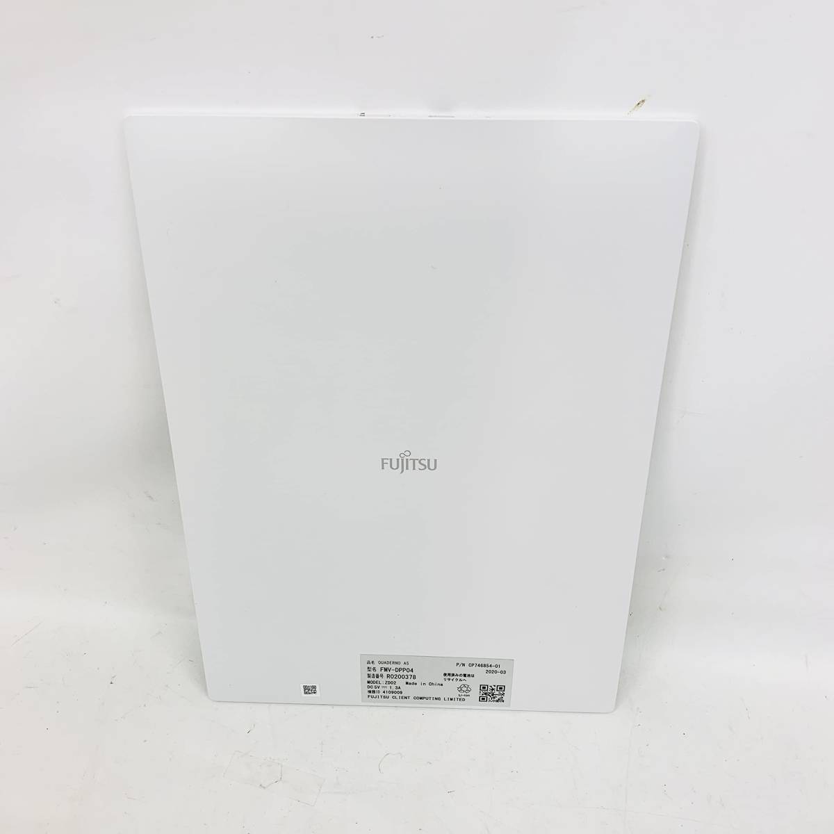 QUADERNO 電子ペーパー 富士通 A4サイズ ジャンク富士通 富士通の電子
