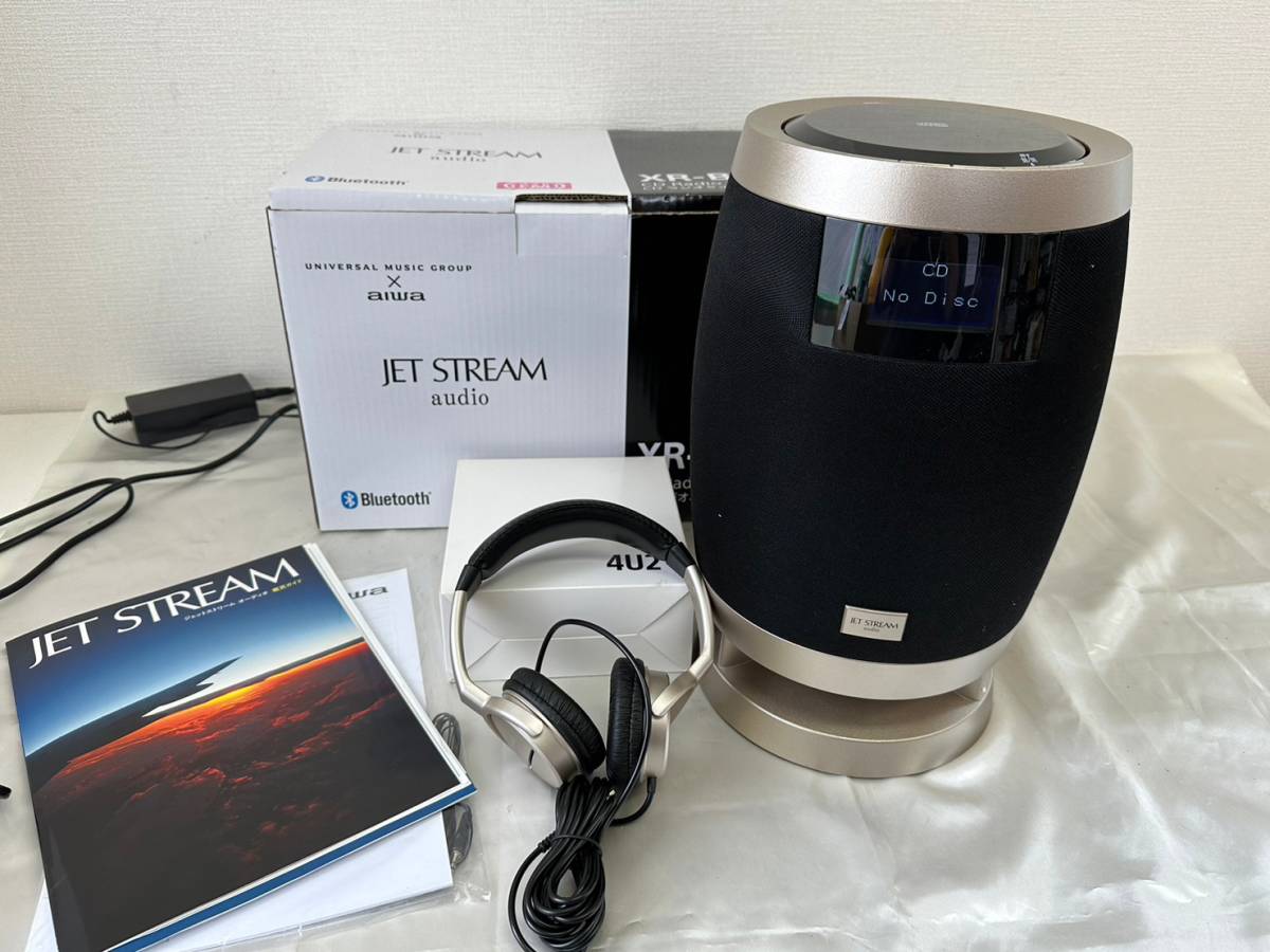 オーディオ機器 AIWA◇Bluetoothスピーカー ジュエットストリーム