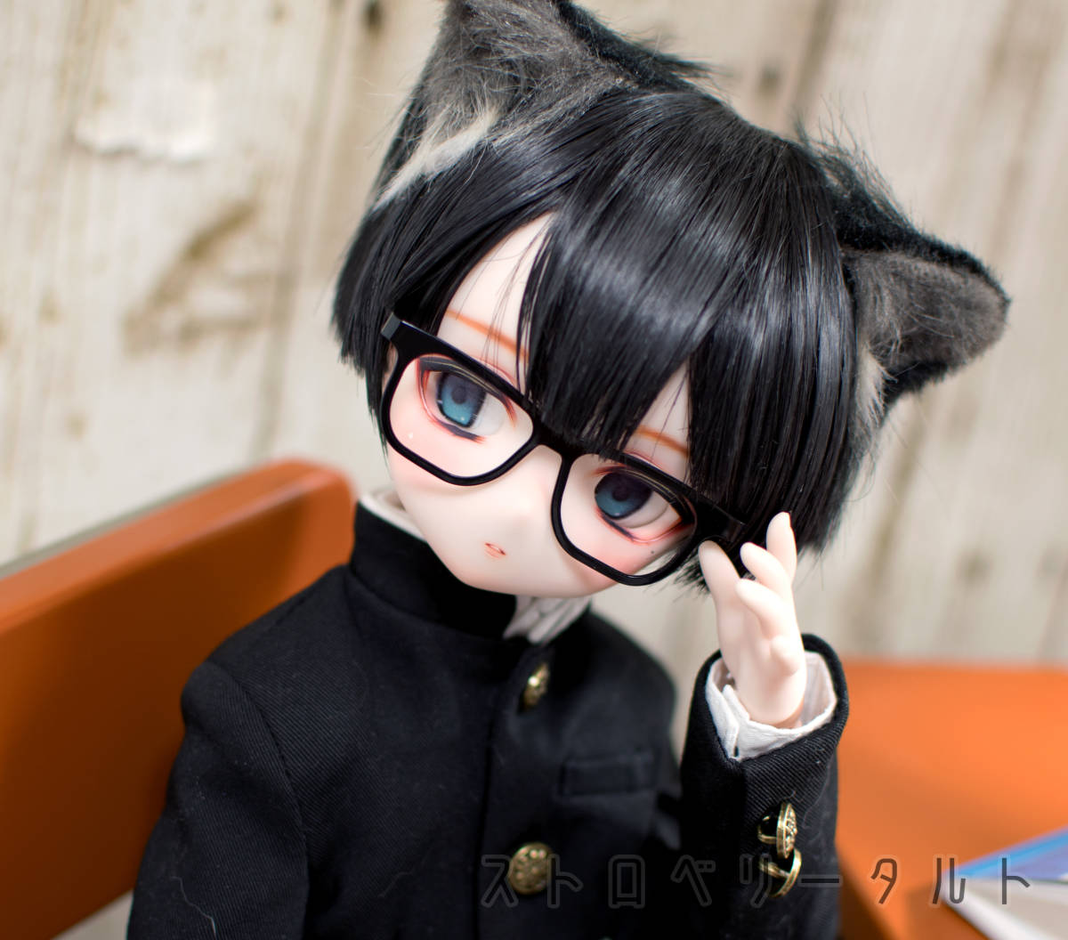 ドルフィードリーム カスタムヘッド 苺飴（◇ストロベリータルト◇ DDH 