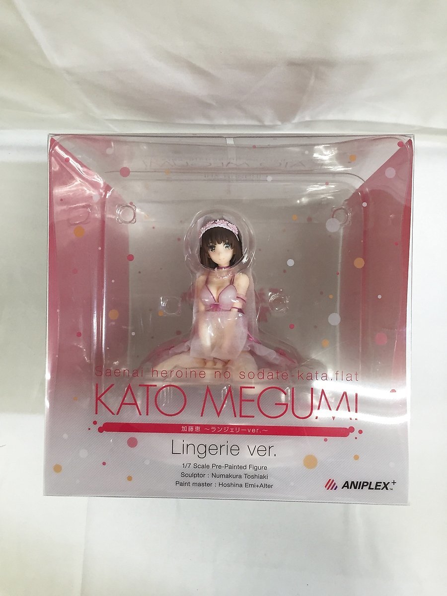 【1円～】冴えない彼女の育てかた♭ 加藤恵 ランジェリーver. 1/7スケール フィギュア■