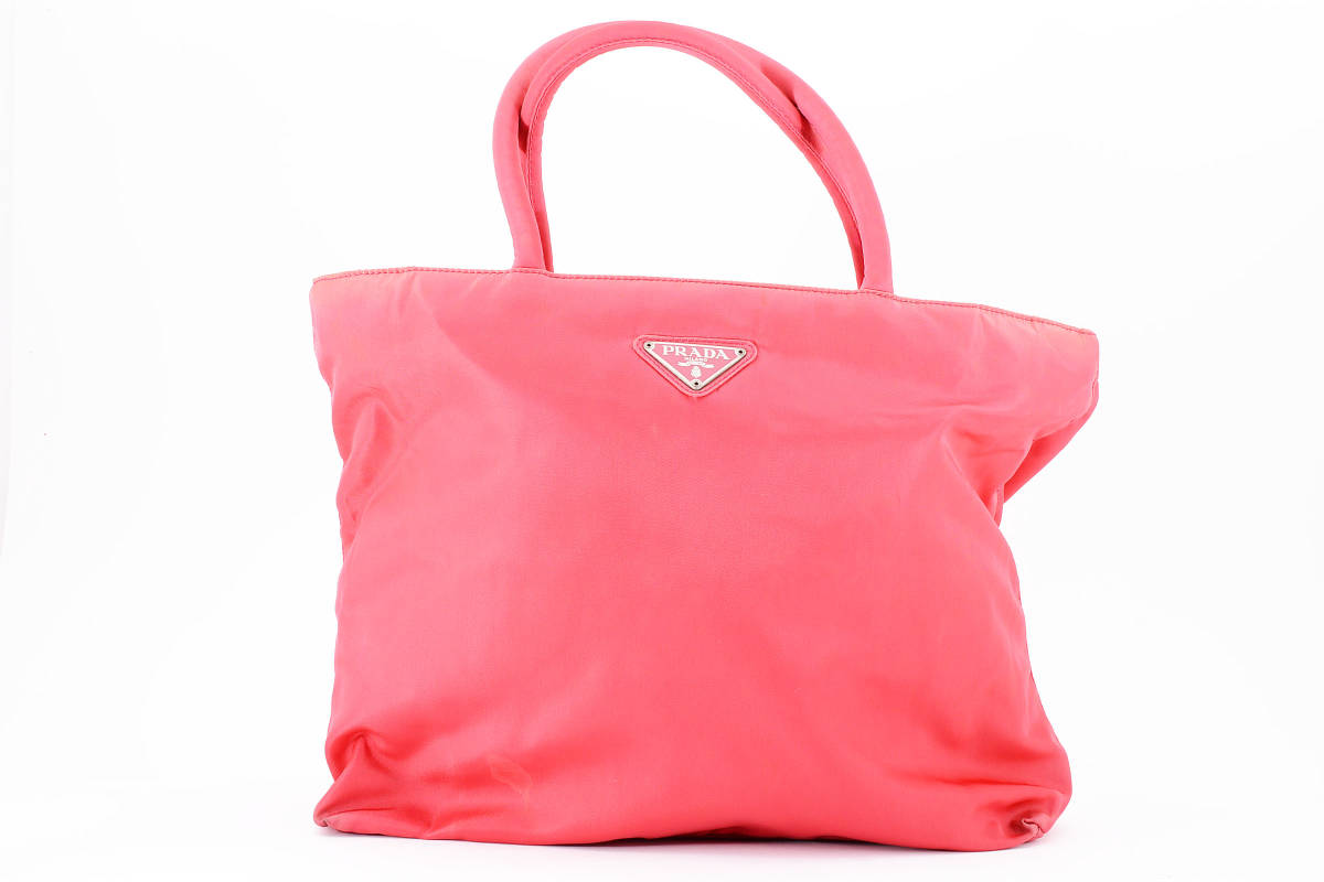 1円 PRADA プラダ テスート ナイロン リナイロン トートバッグ 