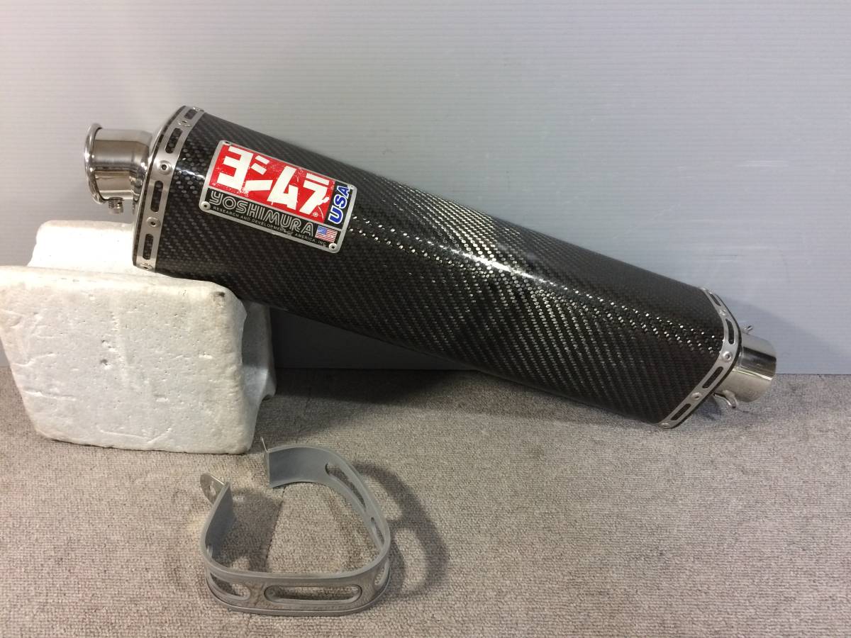 管理番号02574 US ヨシムラ スリップオン マフラー サイレンサー