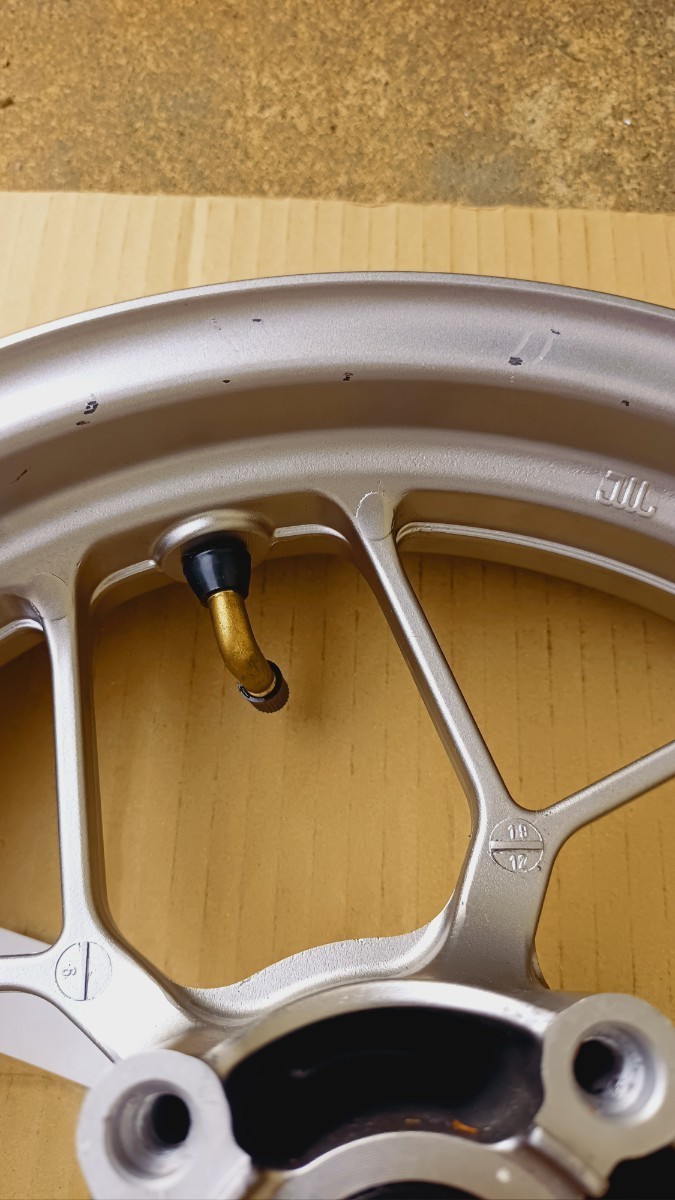 ホンダ モンキー125 新車外し前後 ホイールセット グロムJC61にも JB05