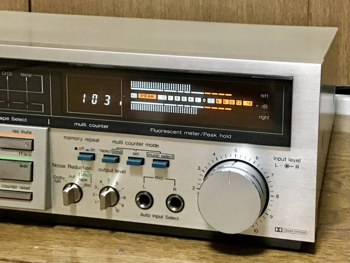 Technics テクニクス RS-M255X dbx搭載カセットデッキ 【公式通販】