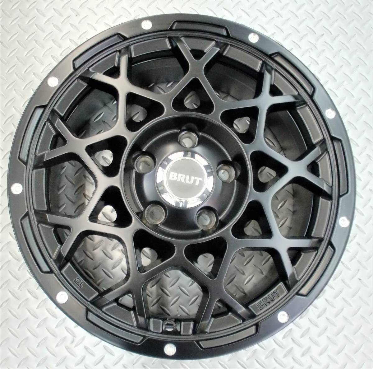 ひろし br55 ホイール4本 ひろし 展示品4枚/4本 BRUTブルート BR-55