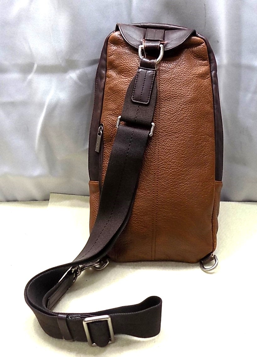 コーチ 3色レザー ボディーバッグ - Brandol ⁄ COACH コーチ ボディ