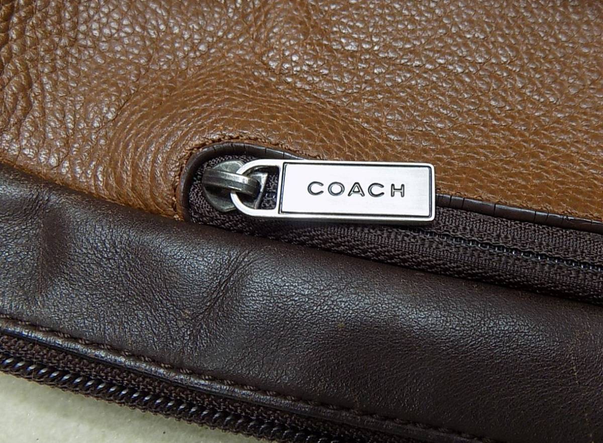 コーチ 3色レザー ボディーバッグ - Brandol ⁄ COACH コーチ ボディ