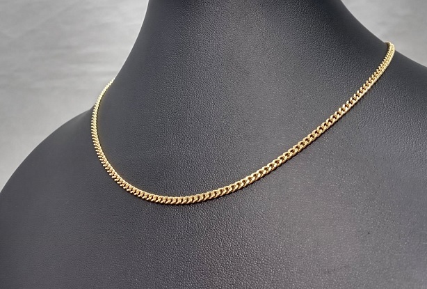 K18 YG　10g　10.1g　喜平 2面　40cm　ネックレス