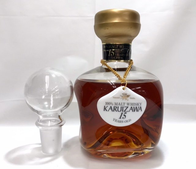 ◇東京都限定配送◇【未開栓】軽井沢 15年 100%モルトウイスキー 替え  