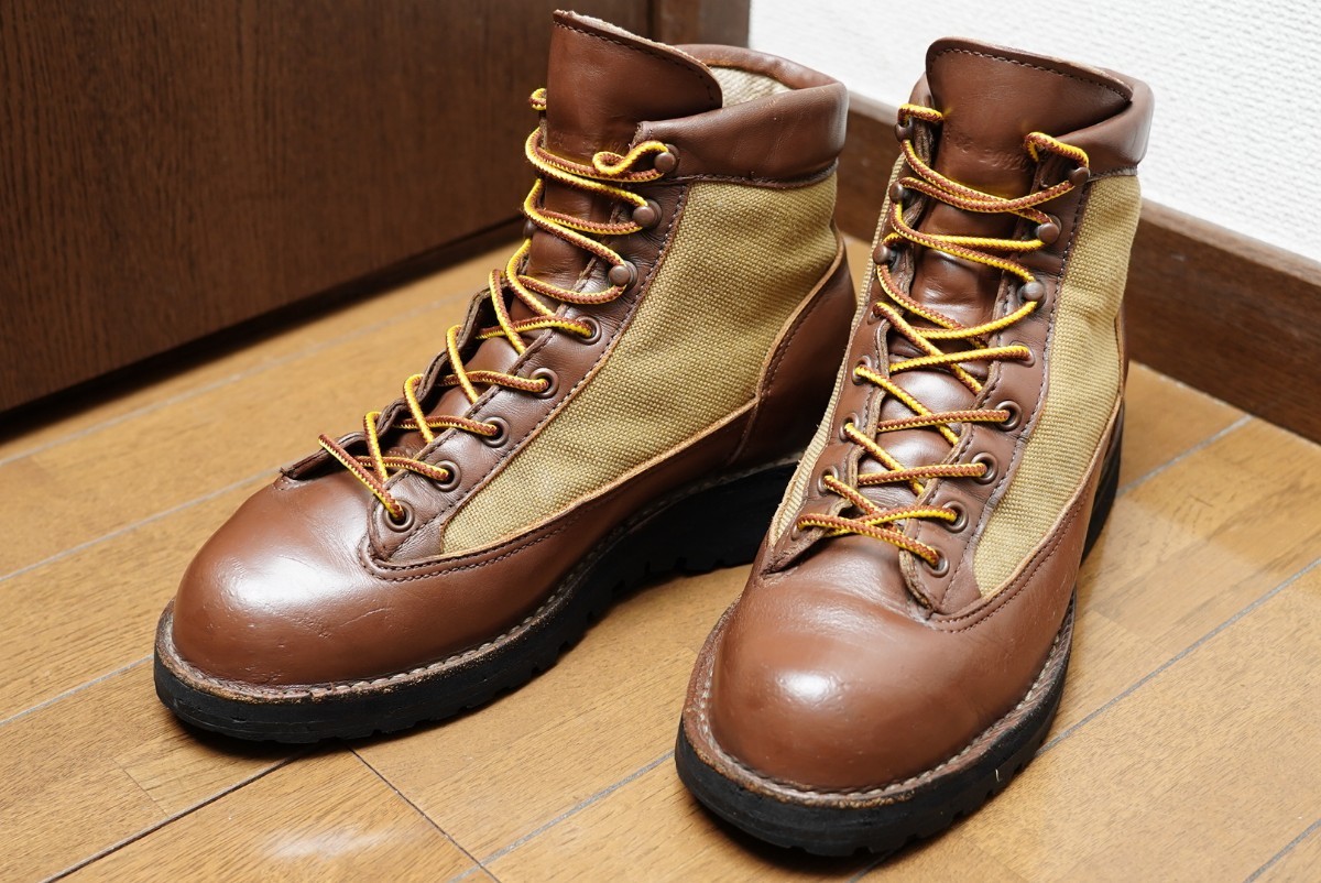 DANNER ダナーライト 黒タグ us6.5EE ゴアテックス ダナー ブーツ(7 