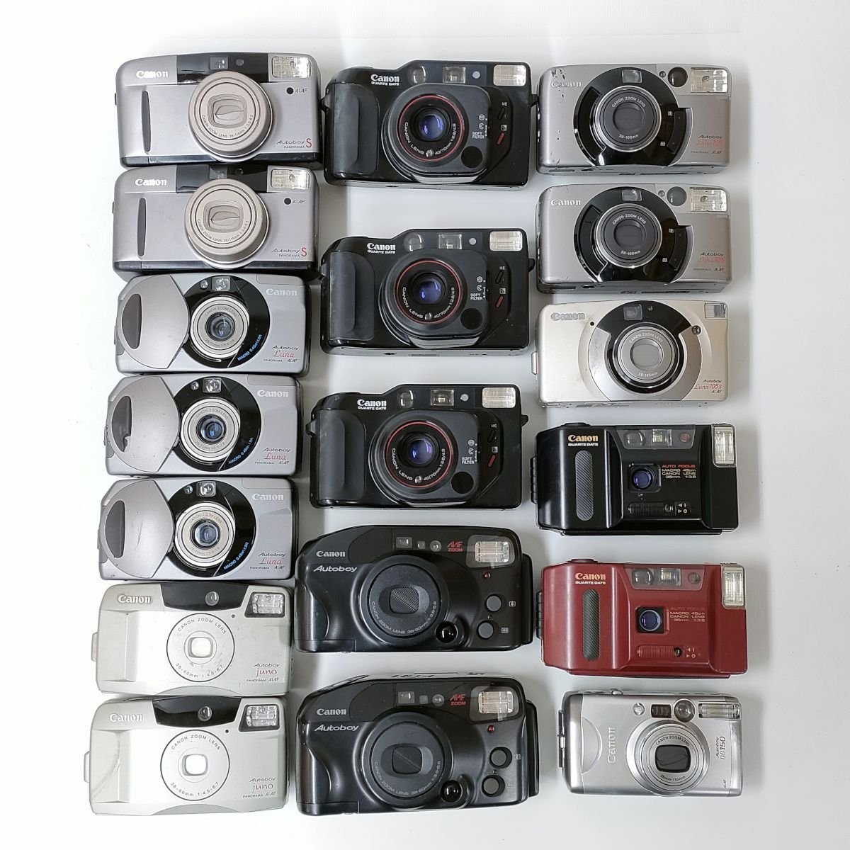 Canon Autoboy N150 フィルムカメラ 本体 Canon Autoboy N150 ， Luna105 ， juno ， Tele ， Lite ， Zoom 他