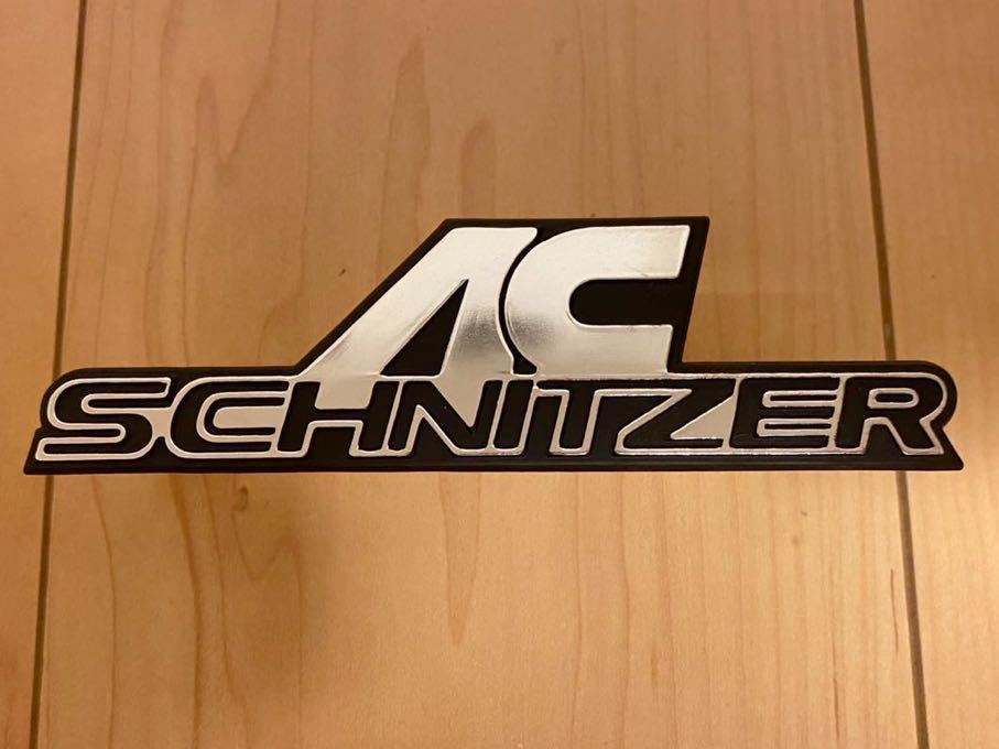 超希少 AC SCHNITZER フロントグリル用エンブレム 新品未使用品 BMW AC 