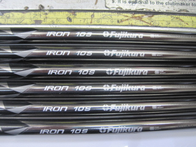 中古アイアン用シャフト☆fujikura/DIAMOND Speeder Iron 10/S☆5～P/6本